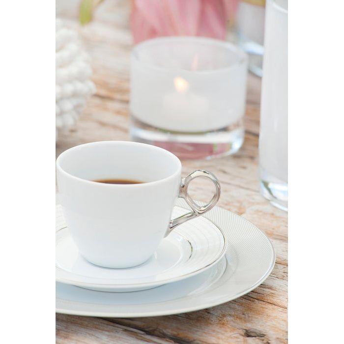 Magnor Lerk Fat Till Kaffekopp 15 cm Vit