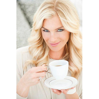 Magnor Lerk Fat Till Kaffekopp 15 cm Vit
