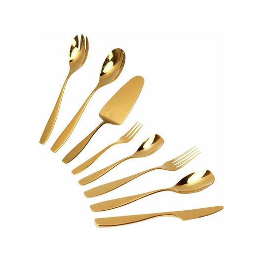 Modern House Golden Rose Bestickset 33 Delar